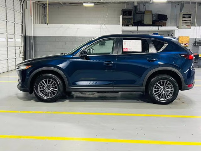 2019 Deep Crystal Blue Mica Mazda CX-5 Touring FWD SUV