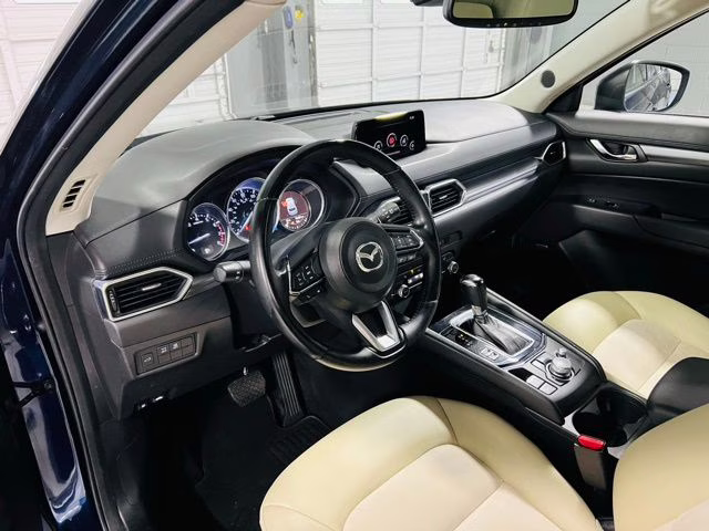 2019 Deep Crystal Blue Mica Mazda CX-5 Touring FWD SUV