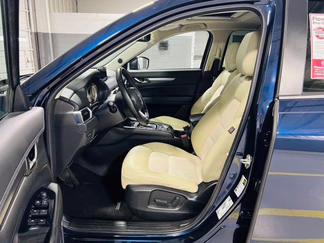 2019 Deep Crystal Blue Mica Mazda CX-5 Touring FWD SUV