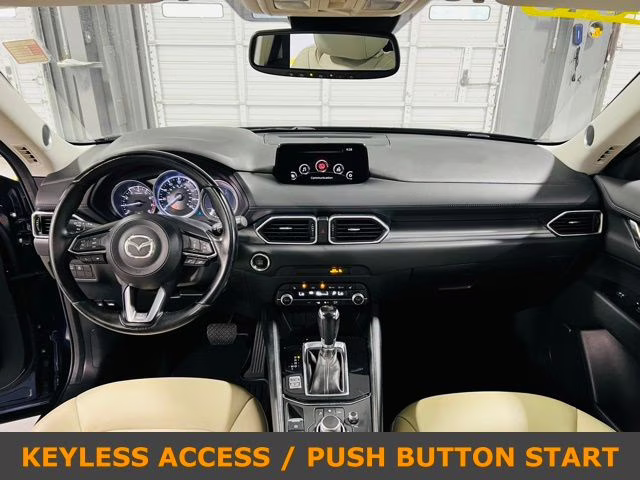 2019 Deep Crystal Blue Mica Mazda CX-5 Touring FWD SUV