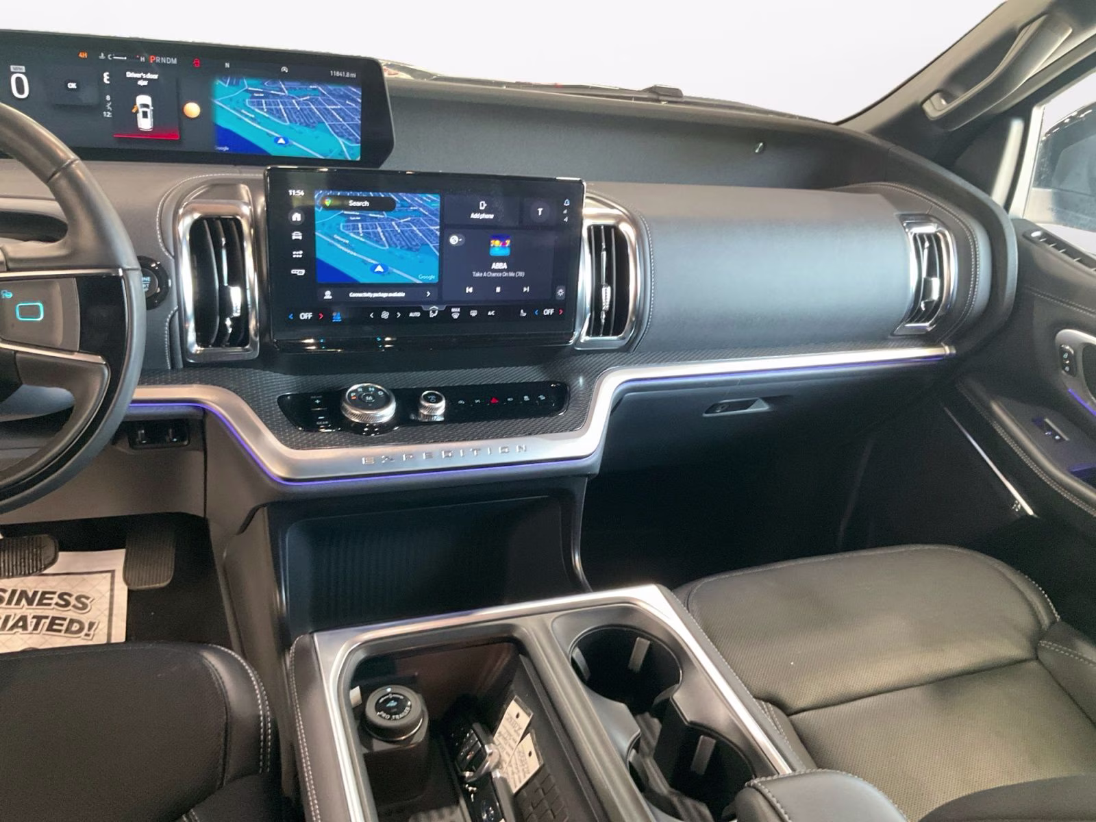 2025 Stone Blue Metallic Ford Expedition Max Platinum 4X4 SUV