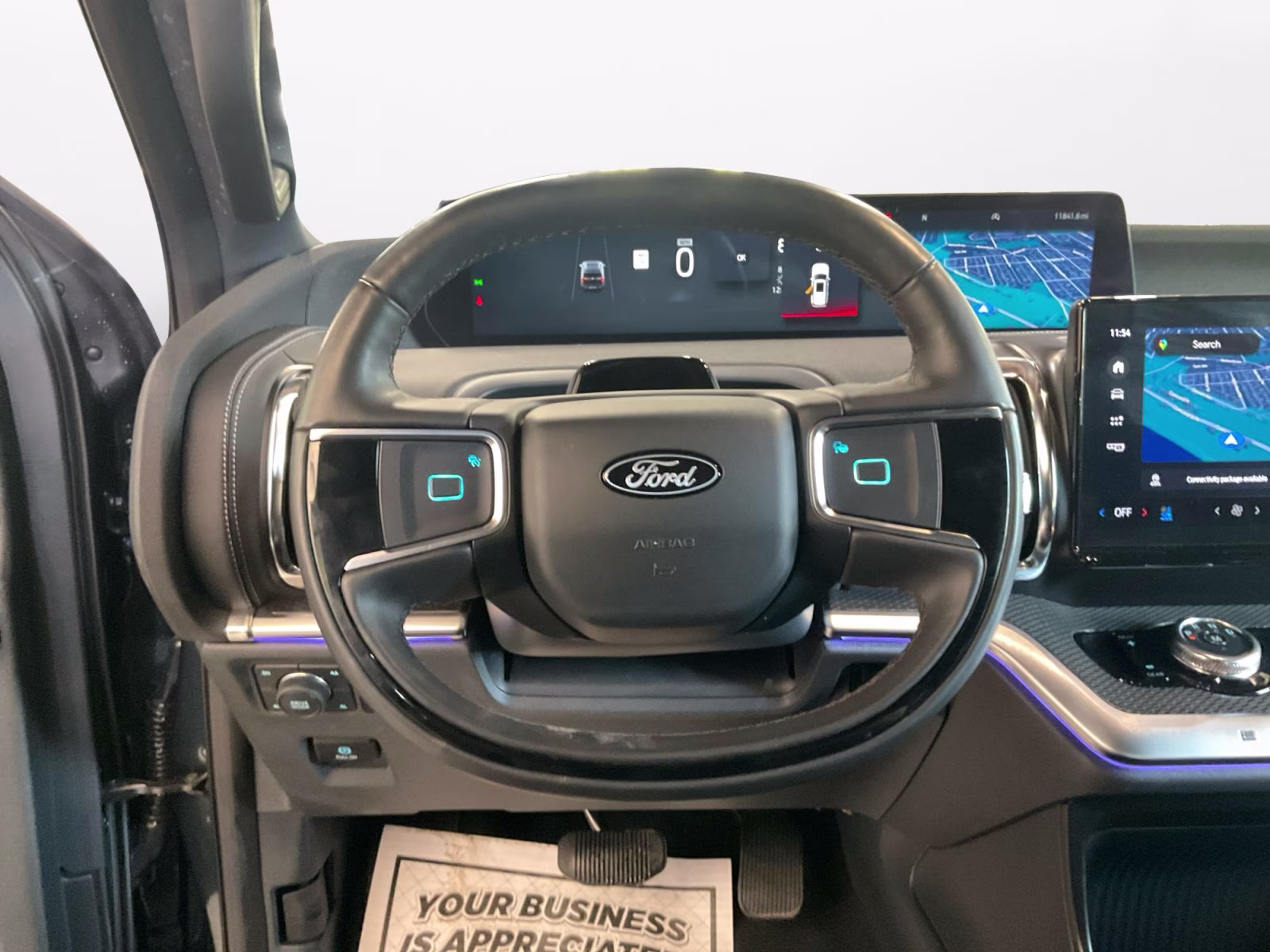 2025 Stone Blue Metallic Ford Expedition Max Platinum 4X4 SUV