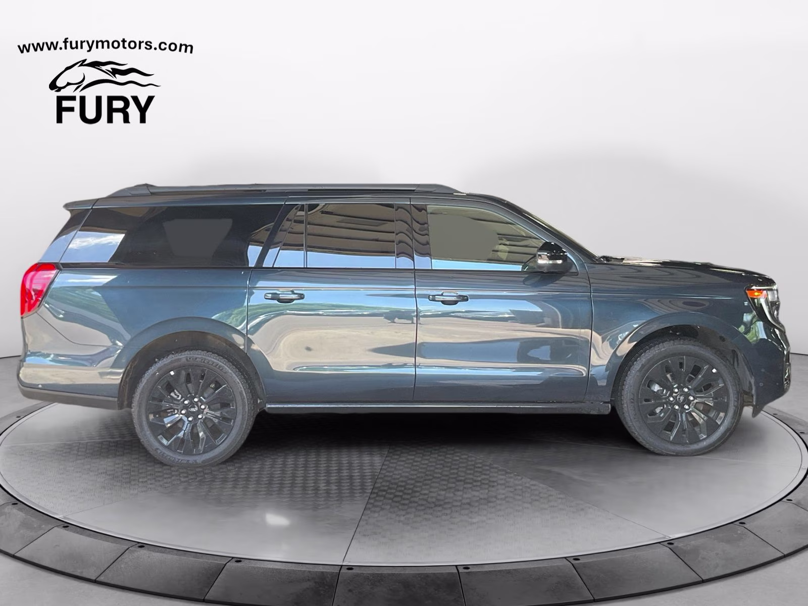 2025 Stone Blue Metallic Ford Expedition Max Platinum 4X4 SUV