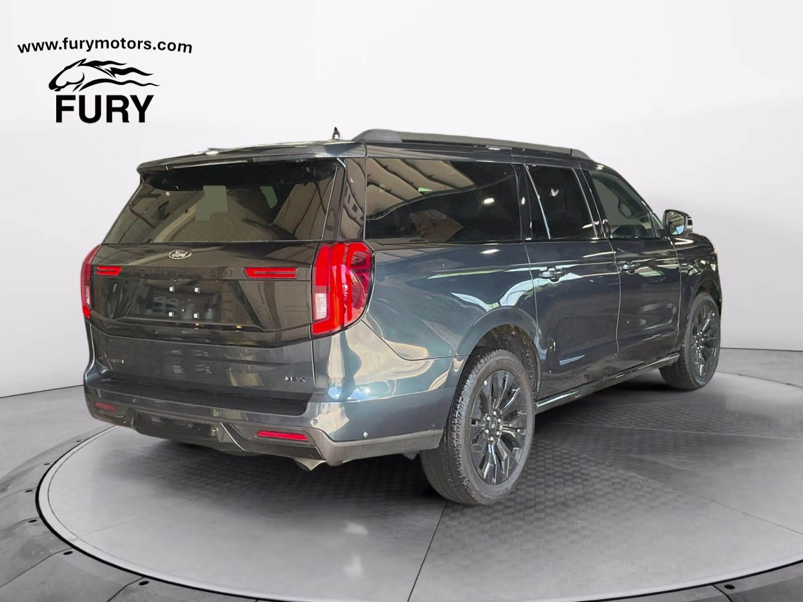 2025 Stone Blue Metallic Ford Expedition Max Platinum 4X4 SUV