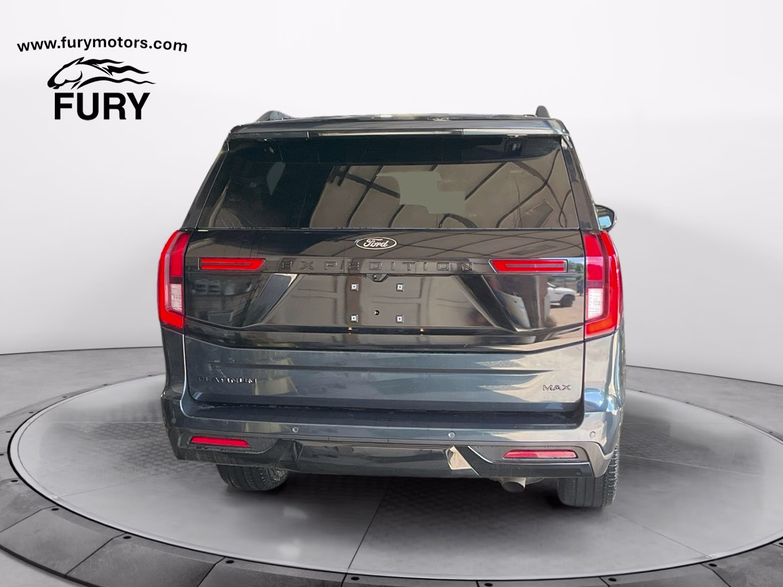 2025 Stone Blue Metallic Ford Expedition Max Platinum 4X4 SUV