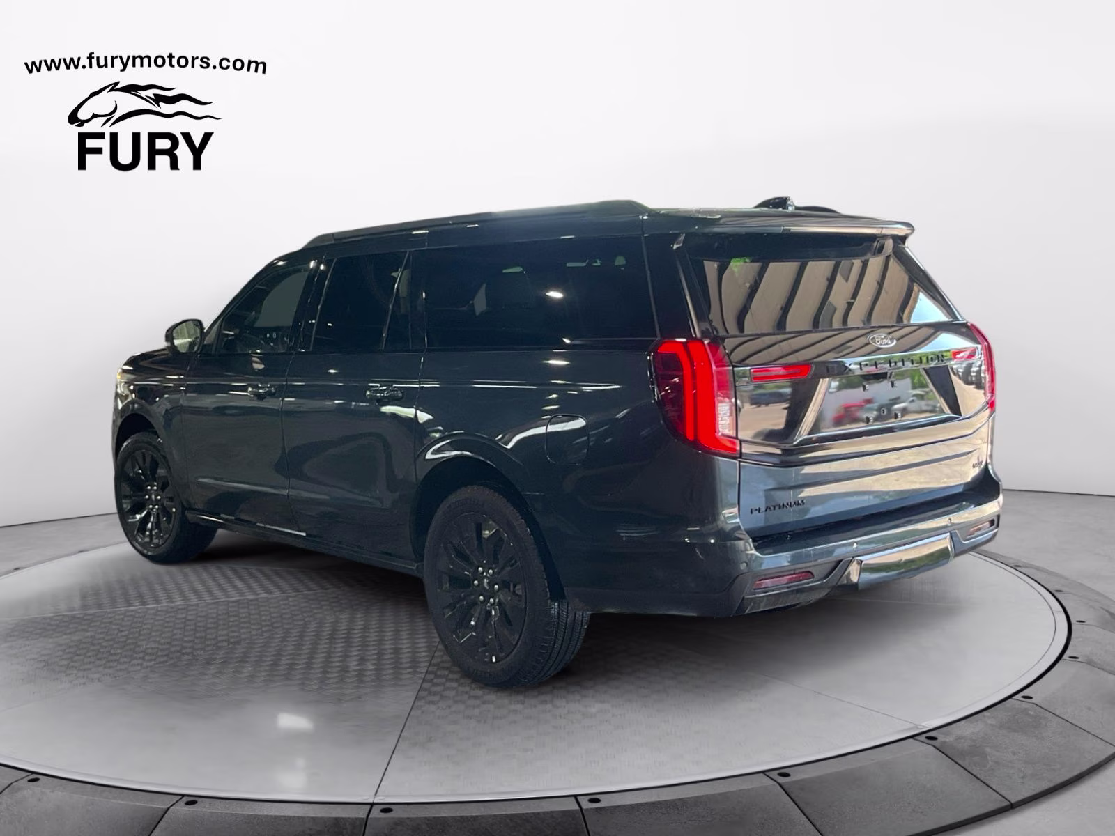 2025 Stone Blue Metallic Ford Expedition Max Platinum 4X4 SUV