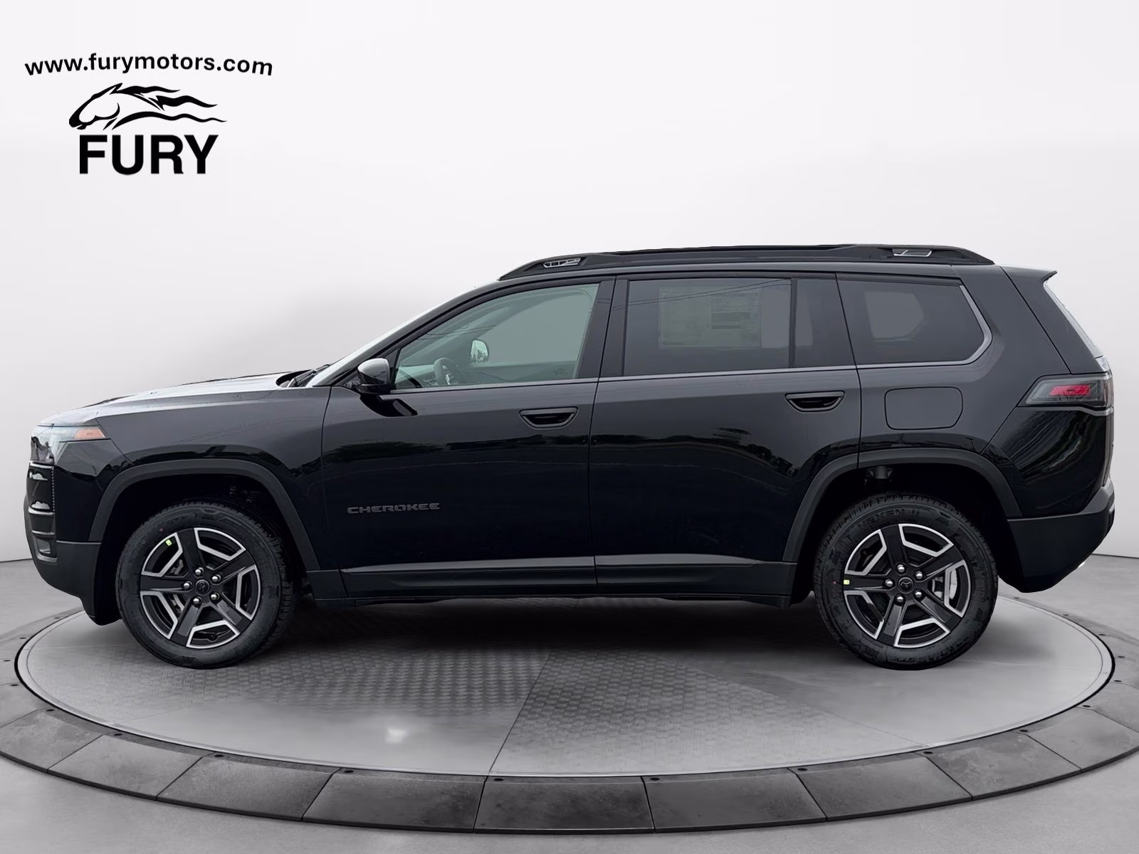 2026 Diamond Black Crystal Pearlcoat Jeep Cherokee Laredo 4X4 SUV