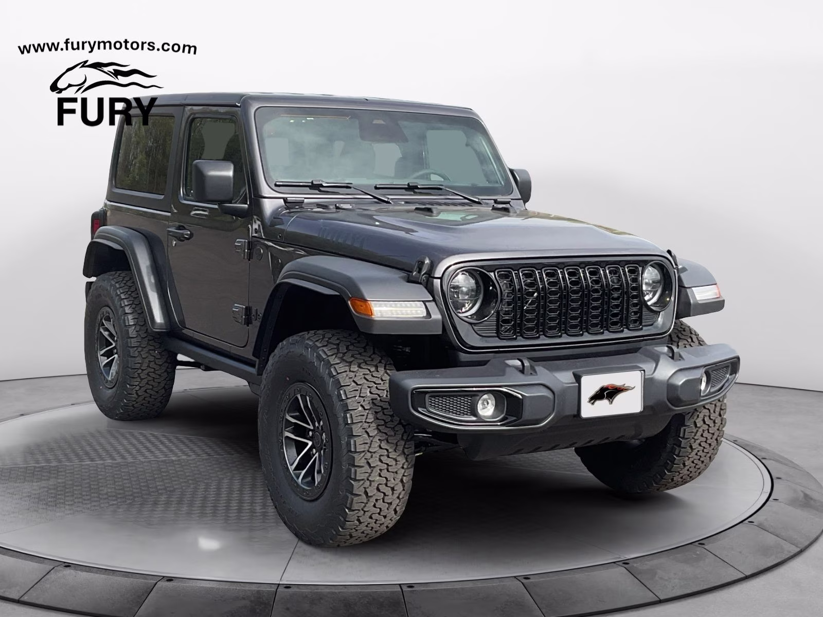 2026 Granite Crystal Metallic Clearcoat Jeep Wrangler Willys 4X4 SUV