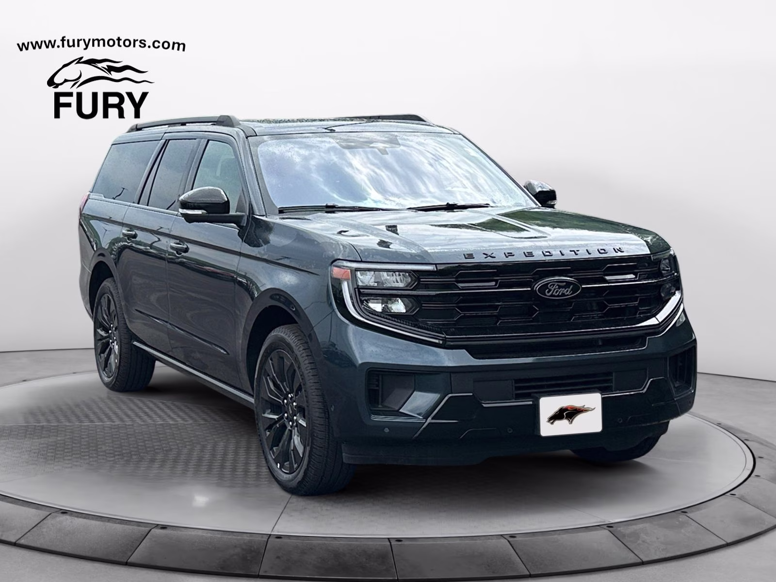 2025 Stone Blue Metallic Ford Expedition Max Platinum 4X4 SUV