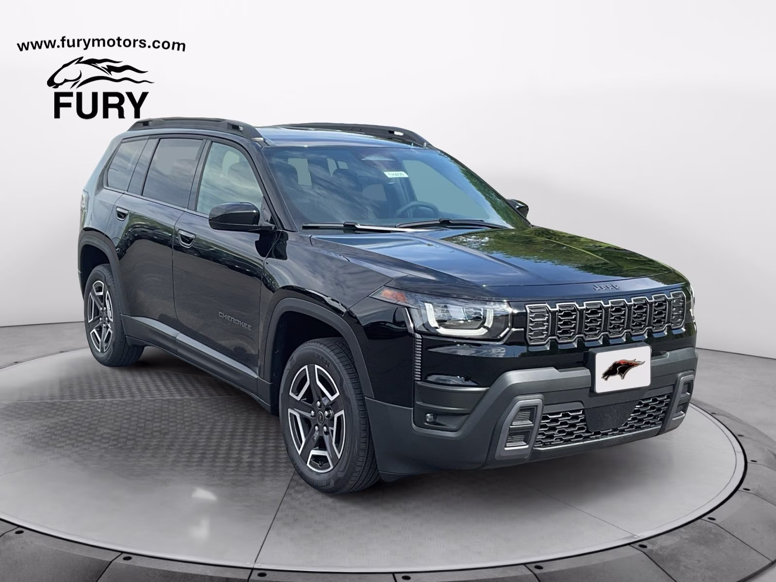 2026 Diamond Black Crystal Pearlcoat Jeep Cherokee Laredo 4X4 SUV