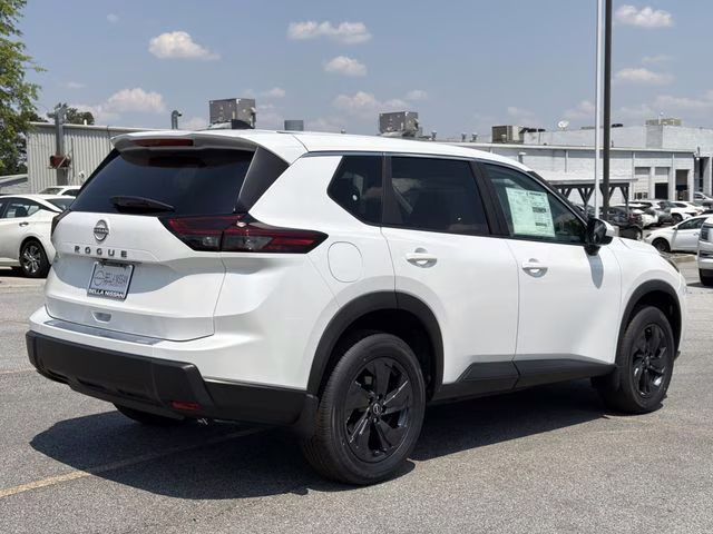 2026 Everest White Pearl Tricoat Nissan Rogue SV FWD SUV