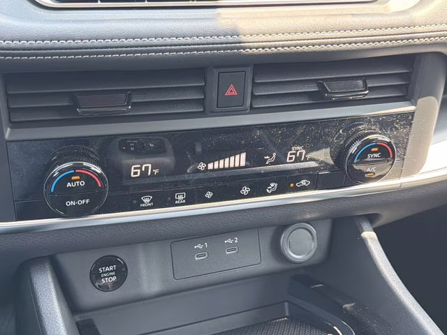2026 Everest White Pearl Tricoat Nissan Rogue SV FWD SUV