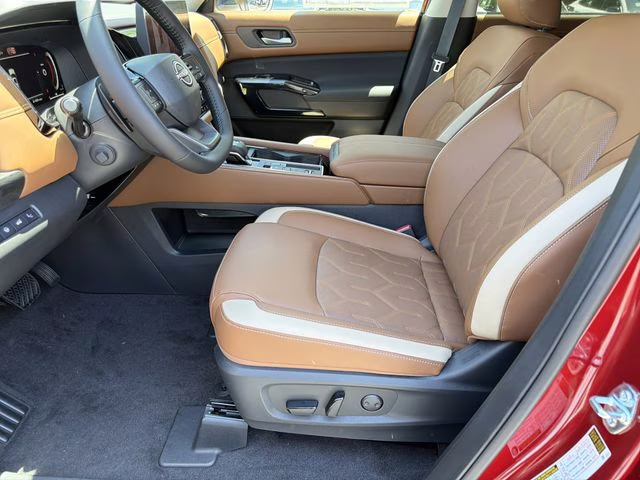 2026 Scarlet Ember Tintcoat Nissan Pathfinder Platinum FWD SUV