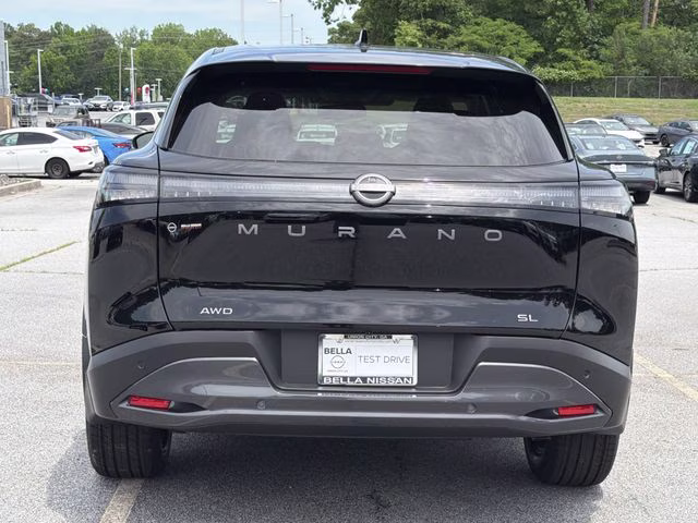 2026 Super Black Nissan Murano SL AWD SUV