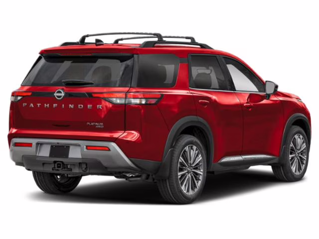2026 Scarlet Ember Tintcoat Nissan Pathfinder Platinum FWD SUV