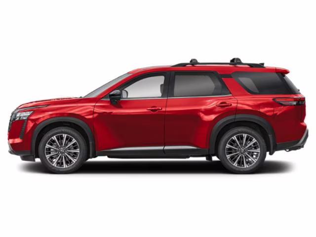 2026 Scarlet Ember Tintcoat Nissan Pathfinder Platinum FWD SUV