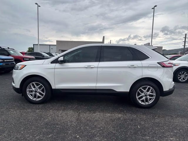 2024 White Metallic Ford Edge SEL AWD SUV