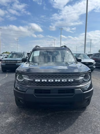 2025 Shadow Black Ford Bronco Sport Big Bend 4X4 SUV