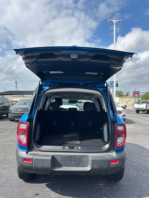 2025 Blue Metallic Ford Bronco Sport Outer Banks 4X4 SUV