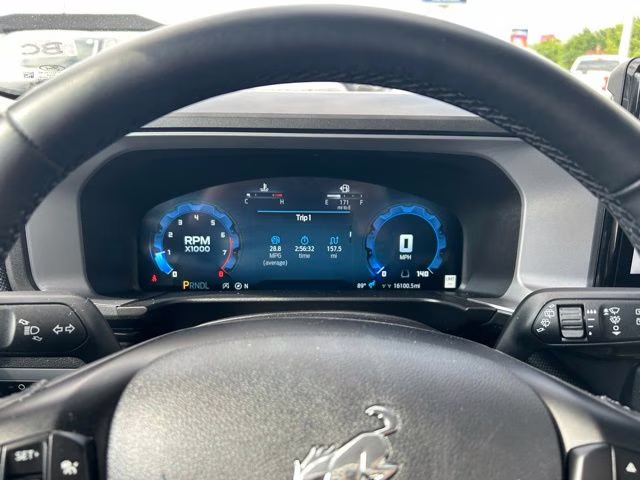 2025 Blue Metallic Ford Bronco Sport Outer Banks 4X4 SUV