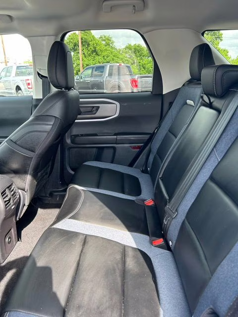 2025 Blue Metallic Ford Bronco Sport Outer Banks 4X4 SUV