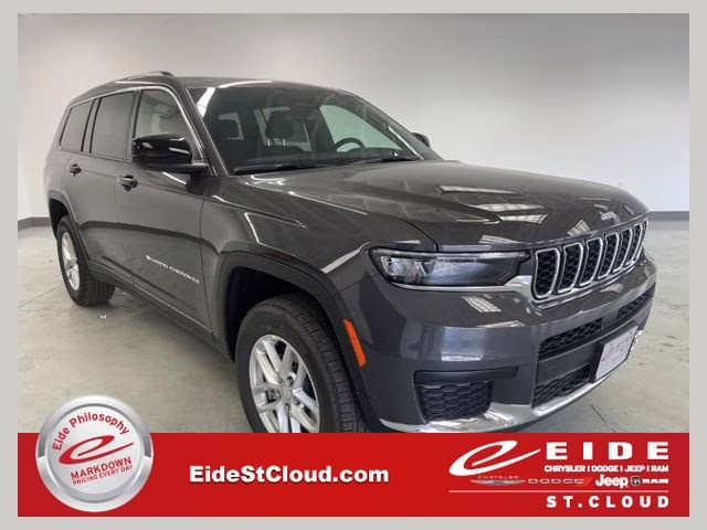 2026 Baltic Gray Metallic Clearcoat Jeep Grand Cherokee L Laredo X 4X4 SUV