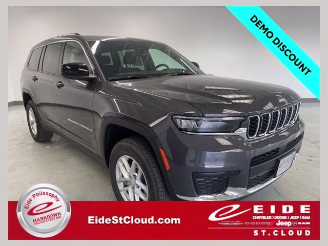 2026 Baltic Gray Metallic Clearcoat Jeep Grand Cherokee L Laredo X 4X4 SUV