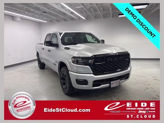 2026 Silver Zynith Ram 1500 Big Horn Night Edition 4X4 Truck