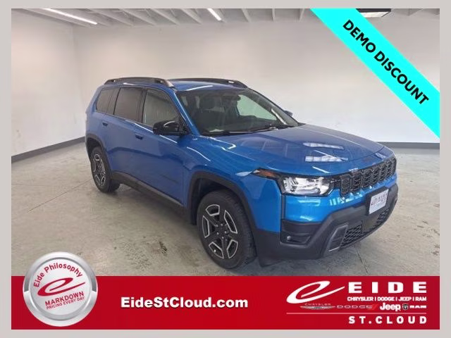 2026 Hydro Blue Pearlcoat Jeep Cherokee Limited 4X4 SUV