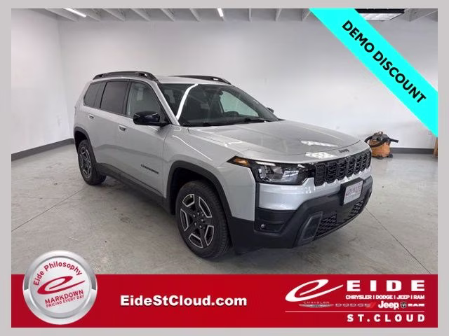 2026 Silver Zynith Clearcoat Jeep Cherokee Laredo 4X4 SUV