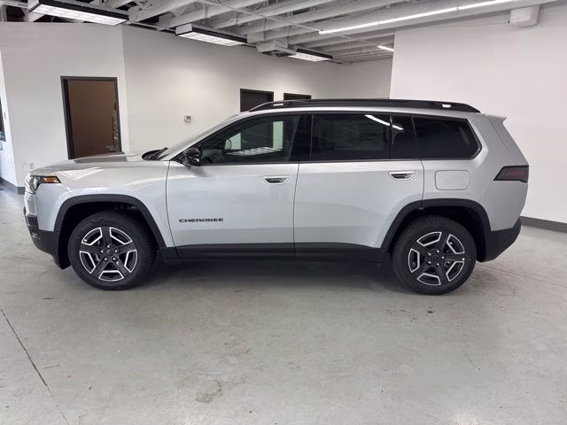 2026 Silver Zynith Clearcoat Jeep Cherokee Laredo 4X4 SUV