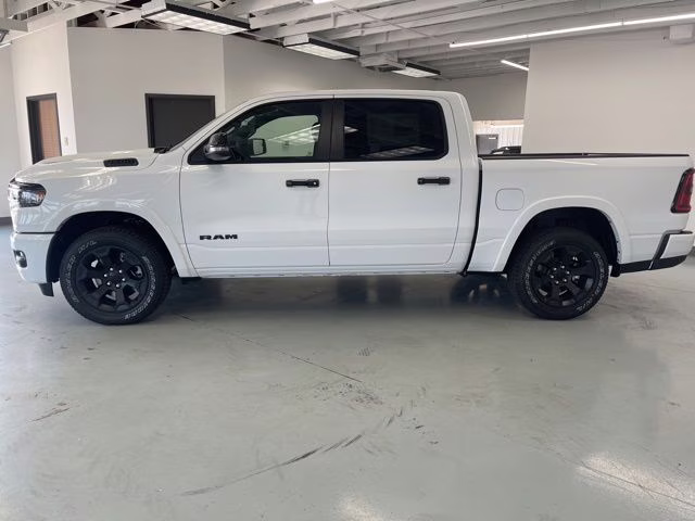 2026 Bright White Clearcoat Ram 1500 Big Horn Night Edition 4X4 Truck
