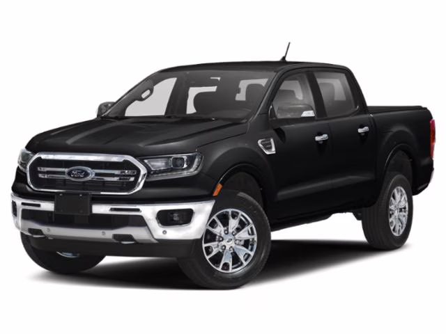 2021 Shadow Black Ford Ranger Lariat 4X4 Truck