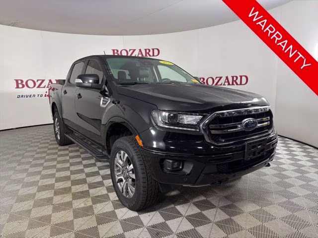 2021 Shadow Black Ford Ranger Lariat 4X4 Truck