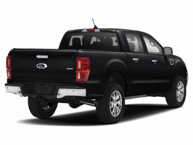 2021 Shadow Black Ford Ranger Lariat 4X4 Truck
