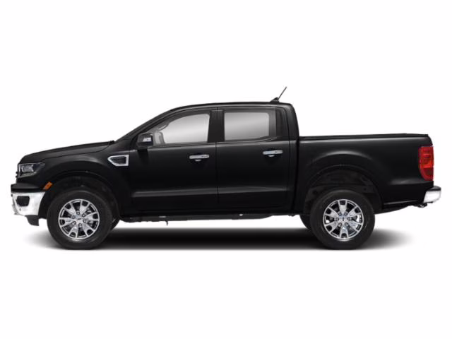 2021 Shadow Black Ford Ranger Lariat 4X4 Truck