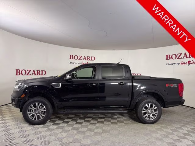 2021 Shadow Black Ford Ranger Lariat 4X4 Truck