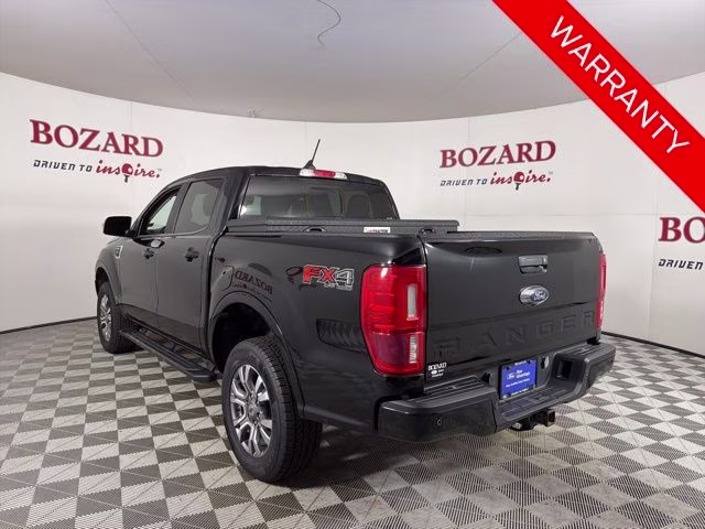 2021 Shadow Black Ford Ranger Lariat 4X4 Truck