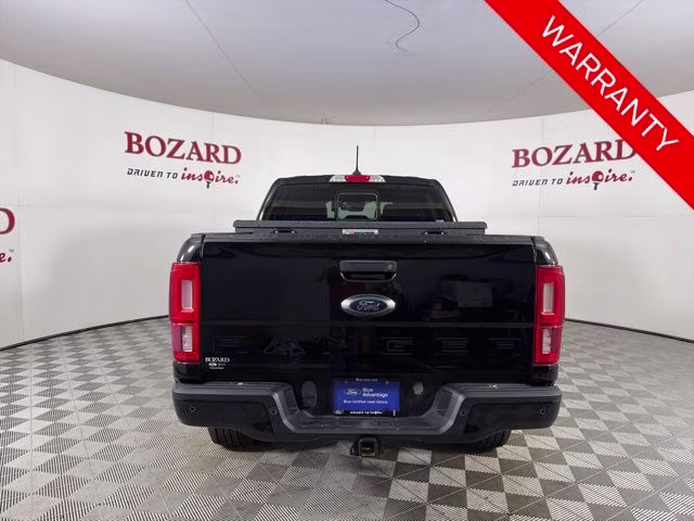 2021 Shadow Black Ford Ranger Lariat 4X4 Truck