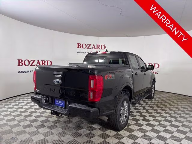 2021 Shadow Black Ford Ranger Lariat 4X4 Truck