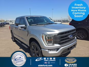 2023 Iconic Silver Metallic Ford F-150 Lariat 4X4 Truck