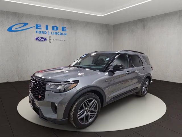 2025 Carbonized Gray Metallic Ford Explorer ST 4X4 SUV
