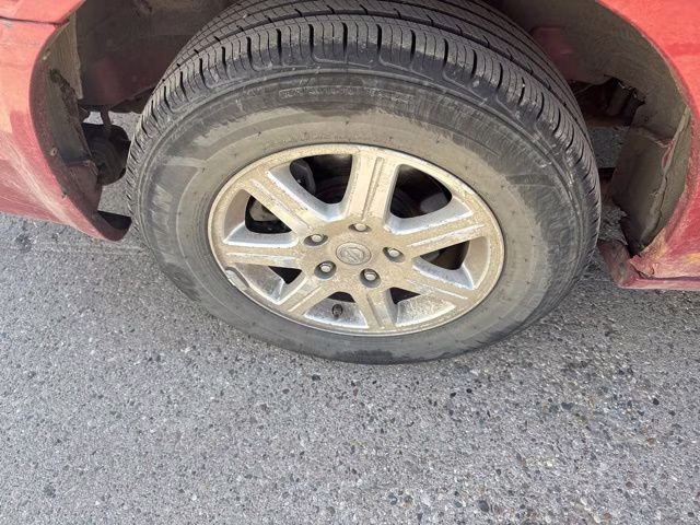 2008 Inferno Red Crystal Pearlcoat/Black Vinyl Top Chrysler Town & Country Touring FWD Van