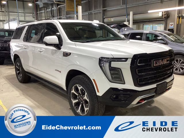 2025 Summit White GMC Yukon XL AT4 Ultimate 4X4 SUV