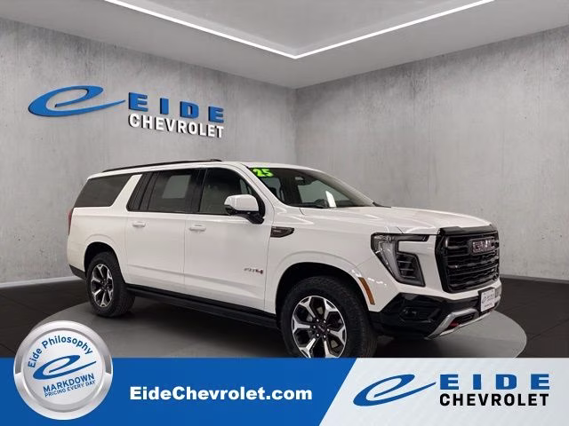2025 Summit White GMC Yukon XL AT4 Ultimate 4X4 SUV