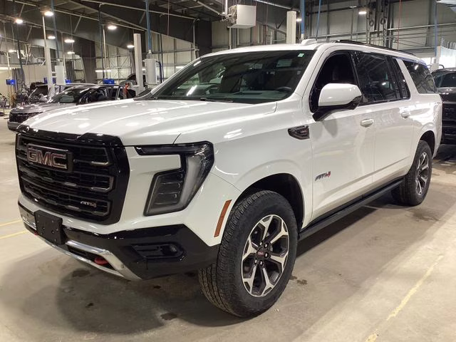 2025 Summit White GMC Yukon XL AT4 Ultimate 4X4 SUV