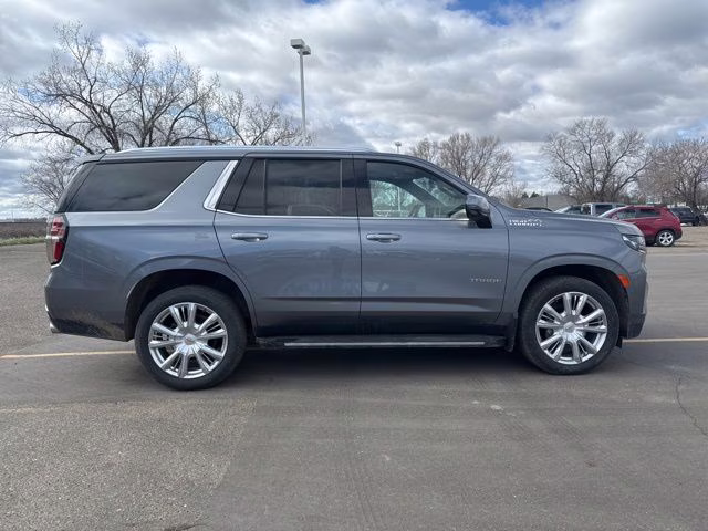 2021 Satin Steel Metallic Chevrolet Tahoe High Country 4X4 SUV
