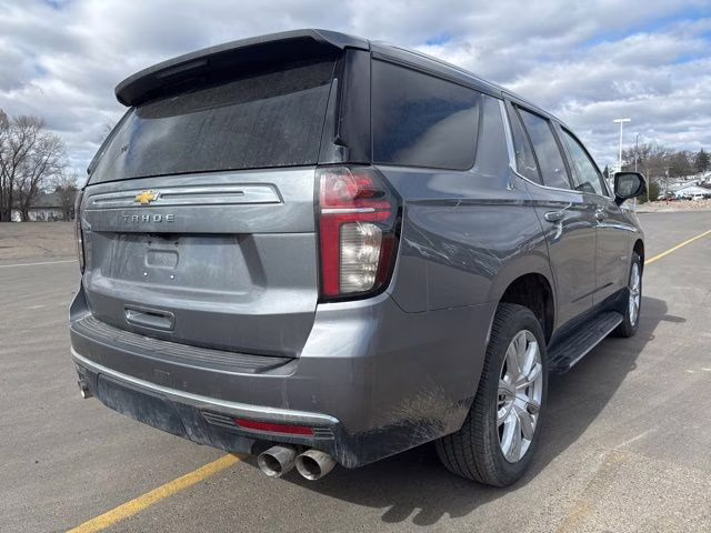 2021 Satin Steel Metallic Chevrolet Tahoe High Country 4X4 SUV