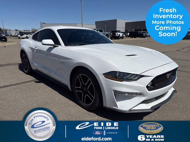 2018 Oxford White Ford Mustang GT RWD Coupe
