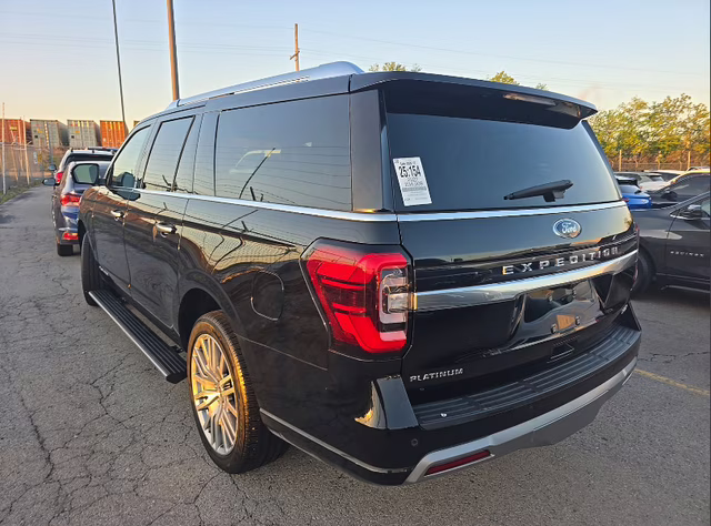 2022 Agate Black Metallic Ford Expedition Max Platinum 4X4 SUV